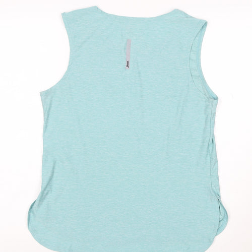 Penn Womens Blue Sleeveless Activewear Tank Top Size L Lightweight
