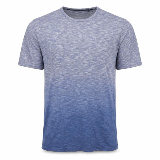 Jasper Conran Men's Blue Colourblock Short Sleeve Cotton T-Shirt M