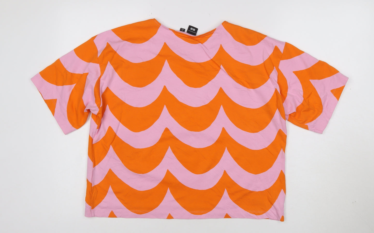 Uniqlo x Marimekko Women's Multicoloured S Relaxed Cotton T-Shirt