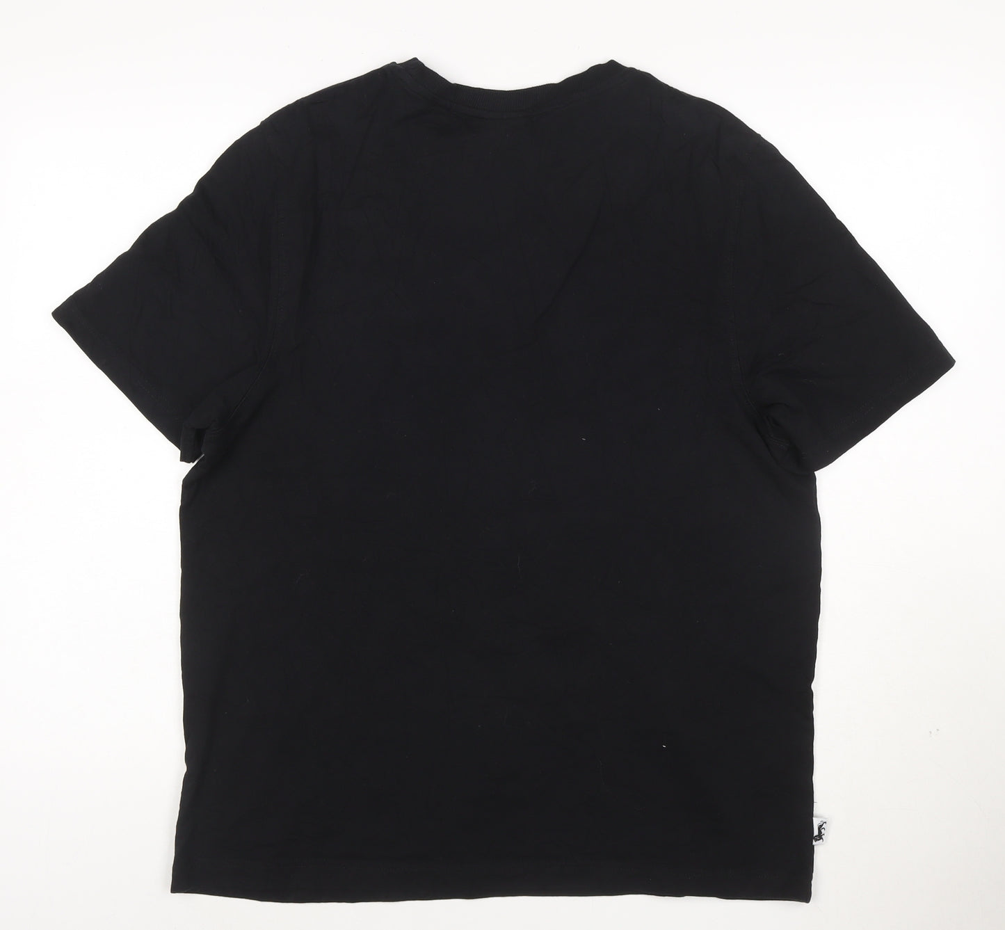 Lonsdale London Men's Black XL Crew Neck Cotton T-Shirt