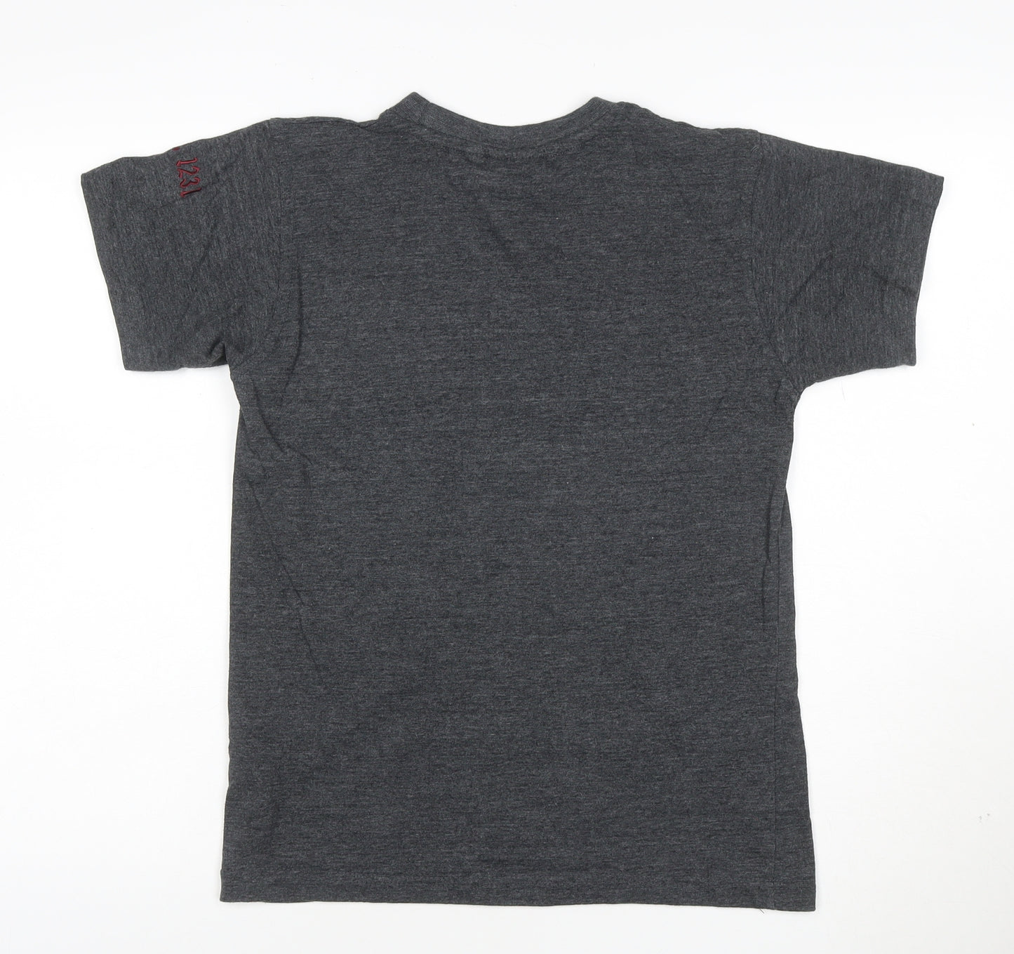 Oxford University Mens Grey XS Graphic Cotton T-Shirt