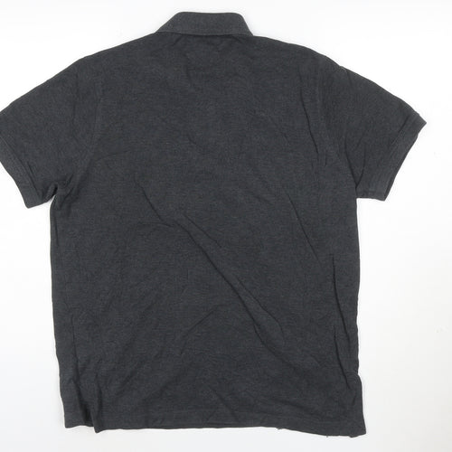 Tommy Hilfiger Men’s Grey Slim Fit Polo Shirt Size L