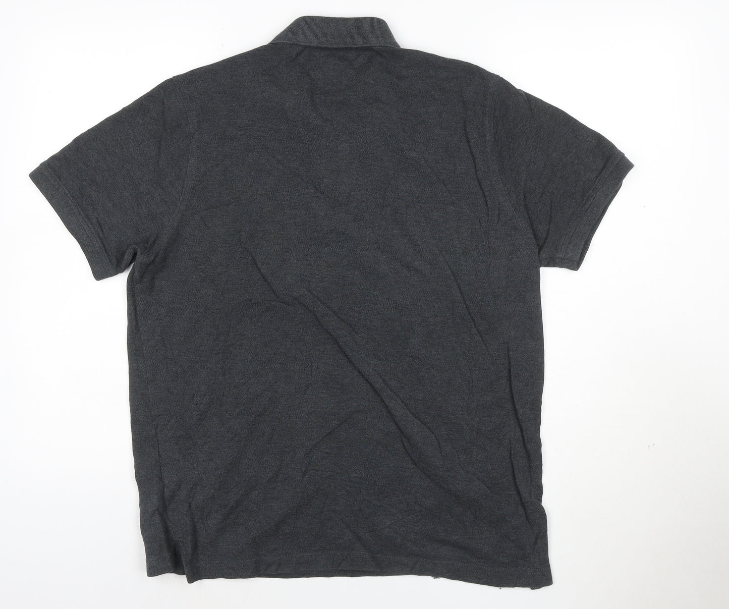 Tommy Hilfiger Men’s Grey Slim Fit Polo Shirt Size L