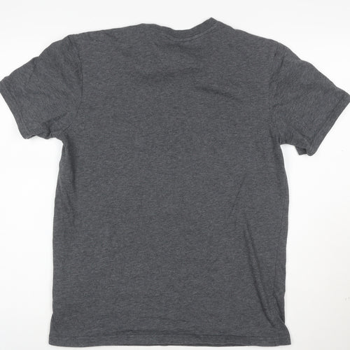Adidas Unisex Grey Climalite Skateboarding T-Shirt Size M