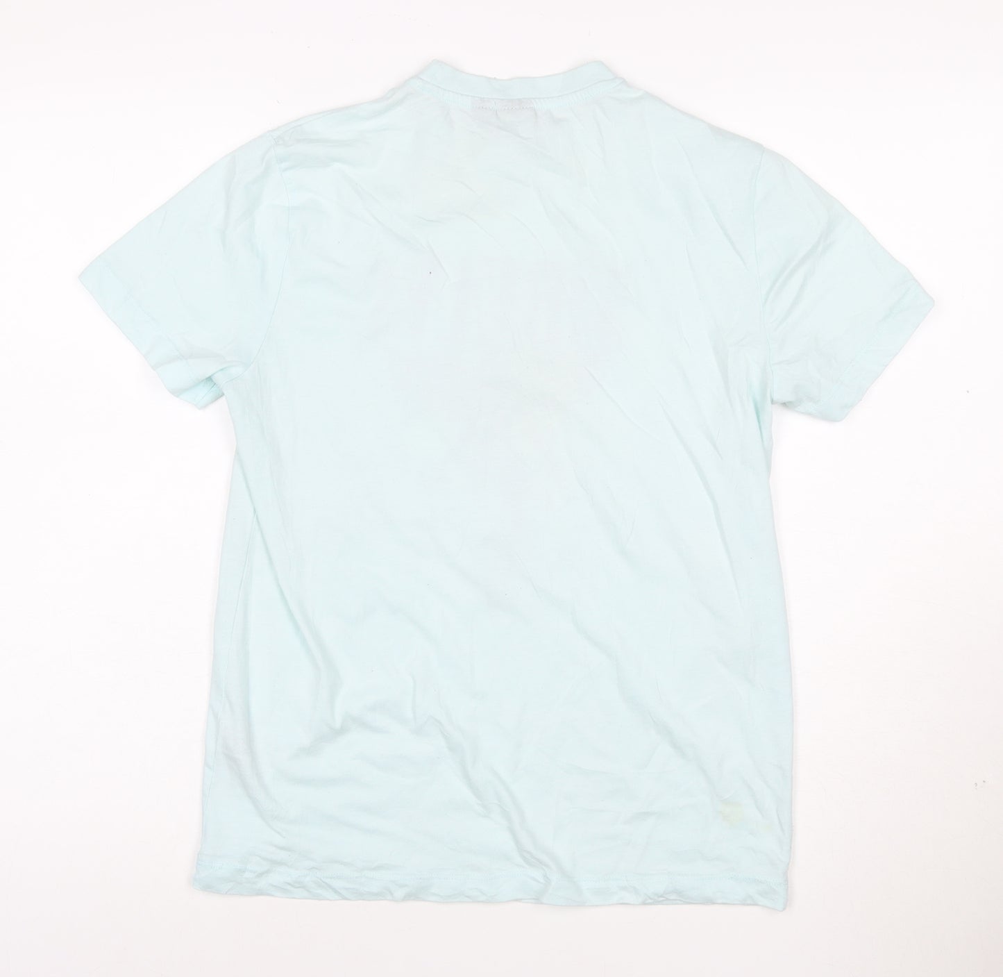 Nirvana Women's Blue XS Crew Neck Short Sleeve Cotton T-Shirt