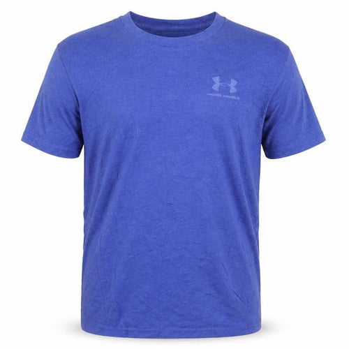 Under Armour Boys Blue M Loose Fit Crew Neck Sports T-Shirt