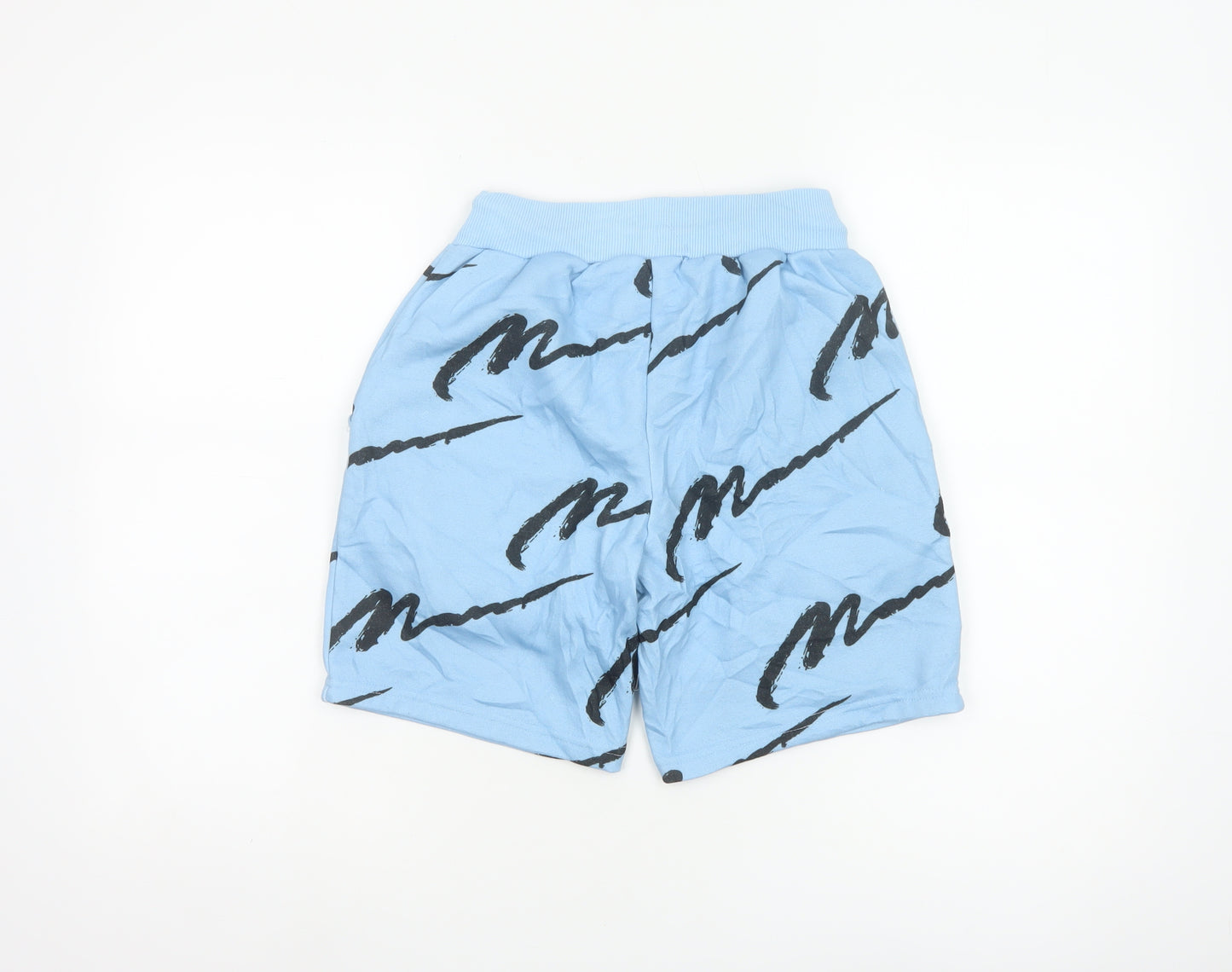 boohooMAN Men's Blue XS Sweat Shorts Drawstring Casual Wear