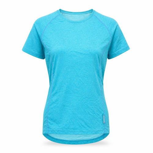 Montane Women Blue Activewear T-Shirt UK10 Lightweight Quick Dry
