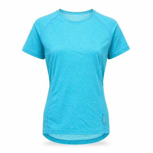 Montane Women Blue Activewear T-Shirt UK10 Lightweight Quick Dry