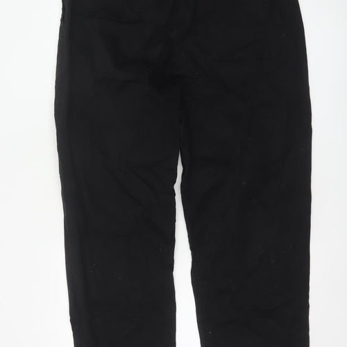 H&M Men’s Black Relaxed Fit Chino Trousers Size L