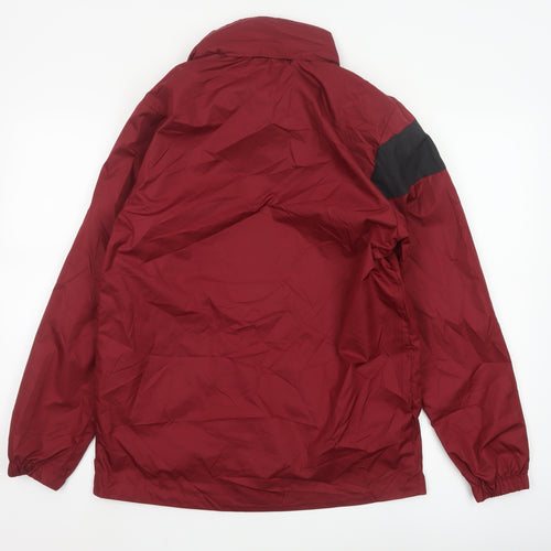 Errea Men's Red Windbreaker Jacket S Sheffield University Sportswear