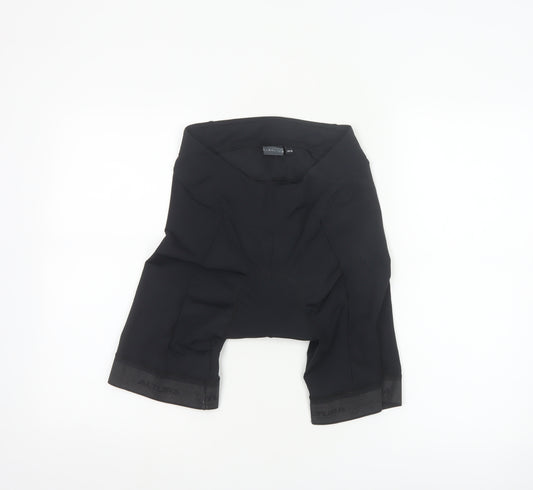 Altura Womens Black Cycling Biker Shorts Size 14 Nylon Stretch