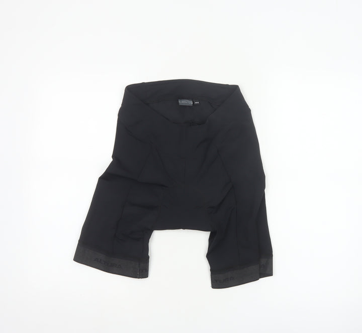 Altura Womens Black Cycling Biker Shorts Size 14 Nylon Stretch