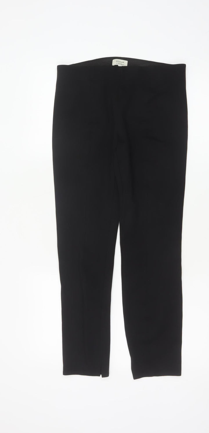 Jigsaw Women's Black Slim Fit Stretch Leggings S