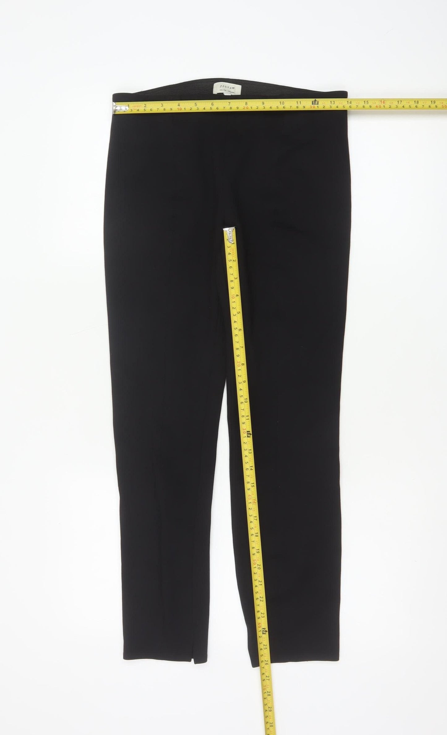 Jigsaw Women's Black Slim Fit Stretch Leggings S