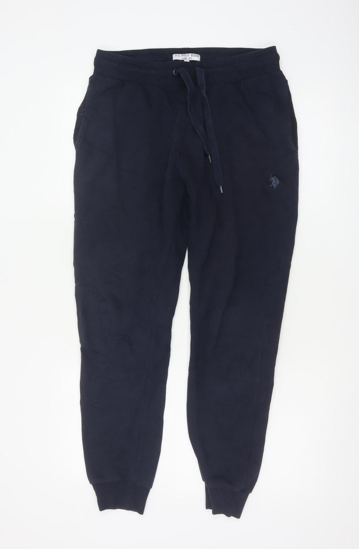 U.S. Polo Assn. Men's Blue Jogger Trousers S Regular Fit