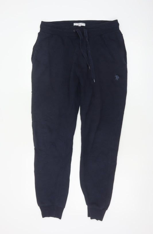 U.S. Polo Assn. Men's Blue Jogger Trousers S Regular Fit