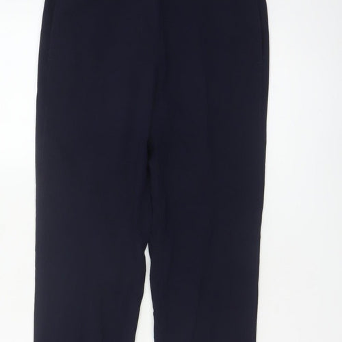 Marks and Spencer Women’s Blue Slim Straight Trousers Size 6