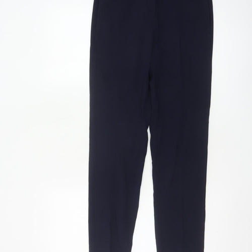 Marks and Spencer Women’s Blue Slim Straight Trousers Size 6