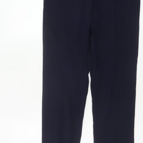 Marks and Spencer Women’s Blue Slim Straight Trousers Size 6