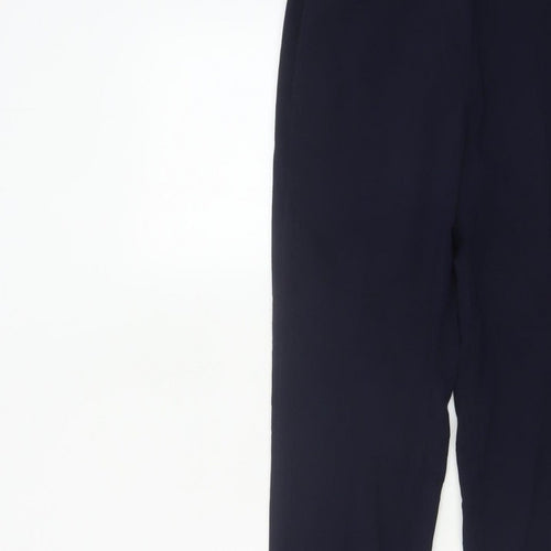 Marks and Spencer Women’s Blue Slim Straight Trousers Size 6