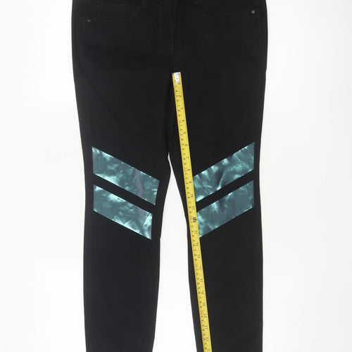 Next Petite Women's Black Jegging Size 10P Slim Stretch Trousers