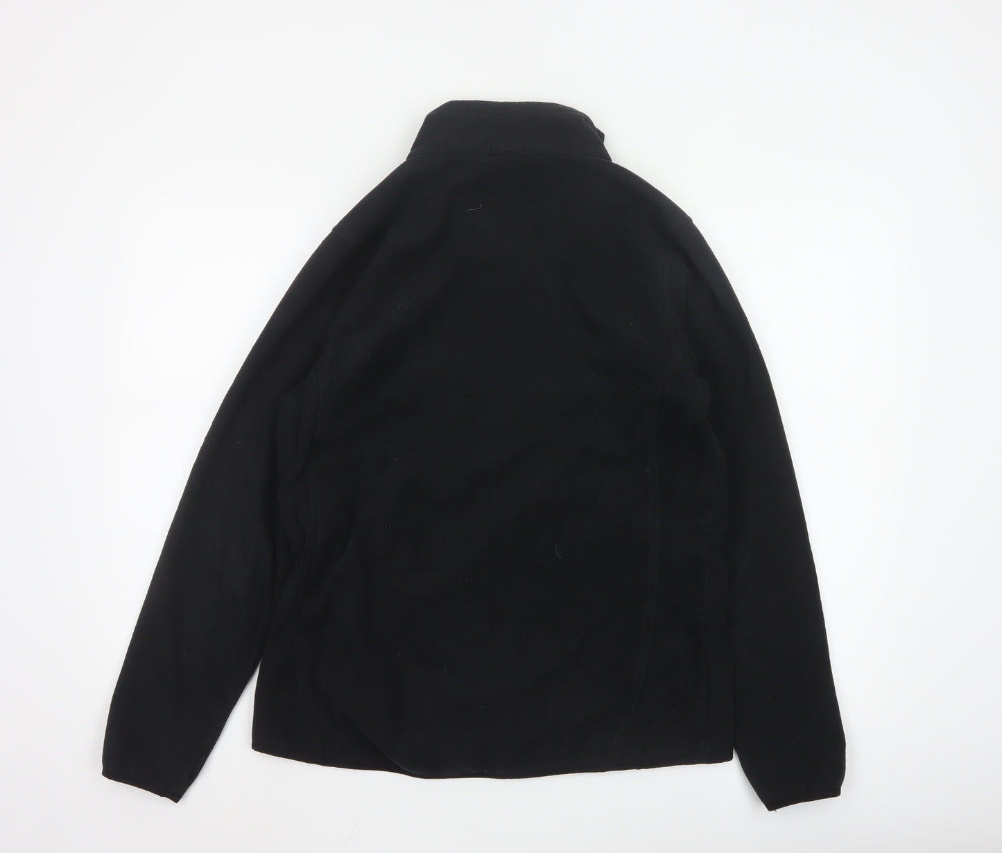 TOG24 Women's Black Fleece Jacket Size 16 Full Zip Outdoor Wear
