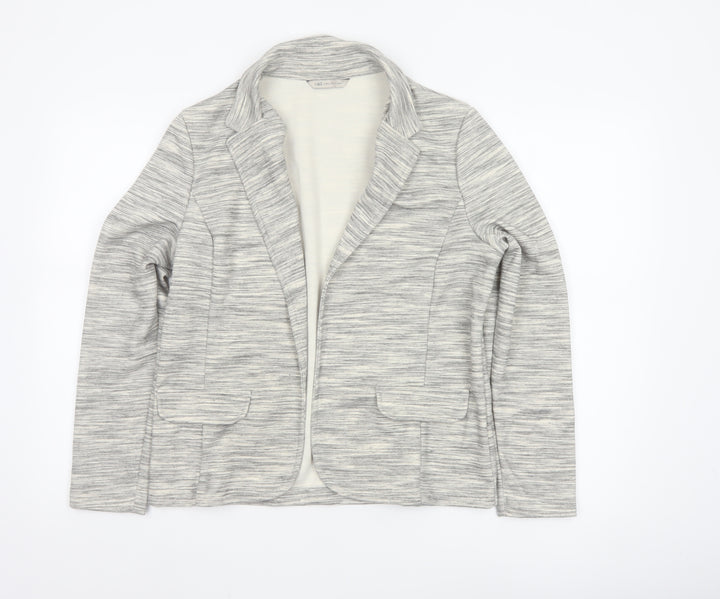 Marks and Spencer Women’s Grey Regular Blazer Size 14