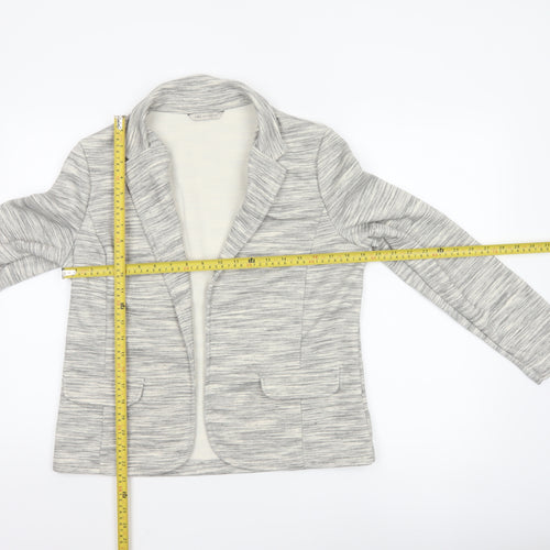 Marks and Spencer Women’s Grey Regular Blazer Size 14