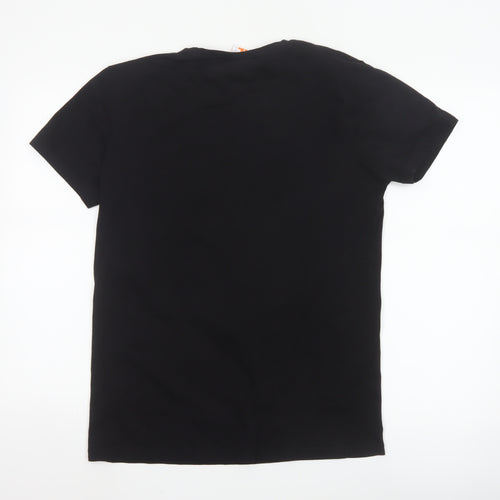 Despicable Me Minions Men's Black Christmas Cotton T-Shirt M