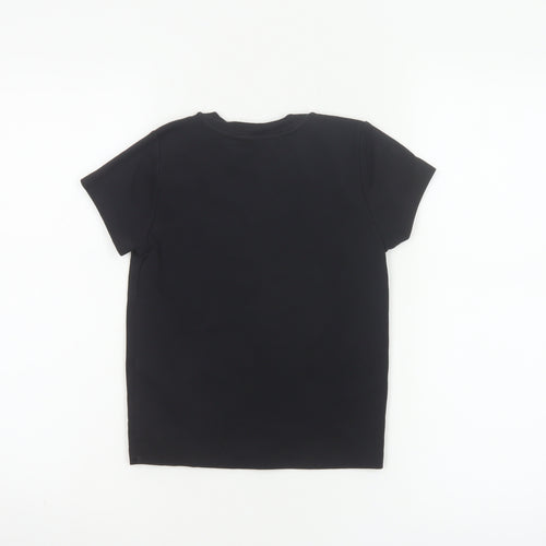 French Connection Women's Black XS Cotton Graphic T-Shirt