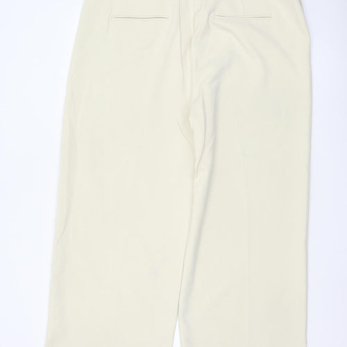 Marks and Spencer Women Beige Regular Fit Stretch Trousers Size 20