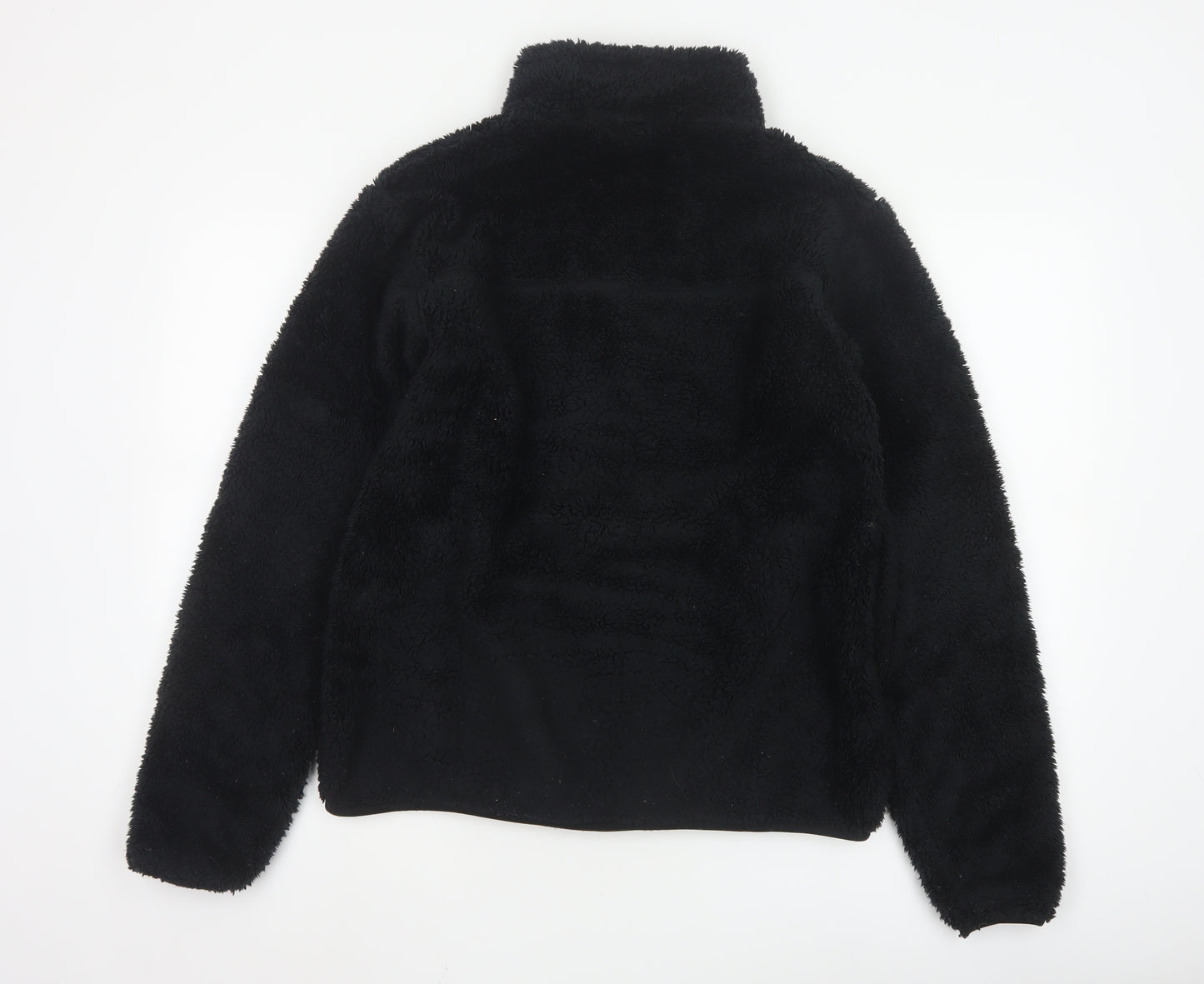 Mountain Warehouse Women Black Small Fleece Pullover Sweatshirt