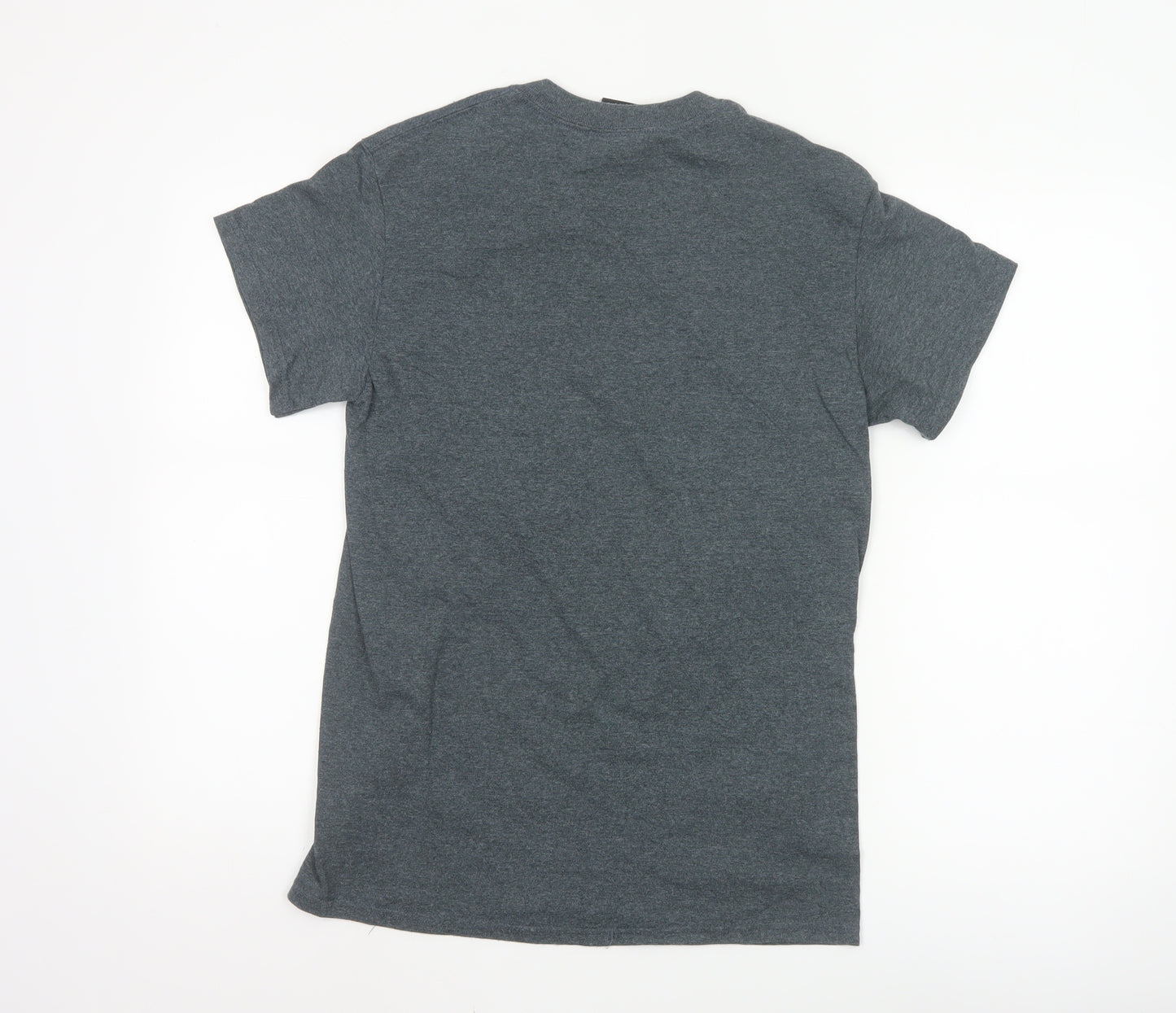 Thrasher Men's Grey Flame Logo Short Sleeve T-Shirt Size S
