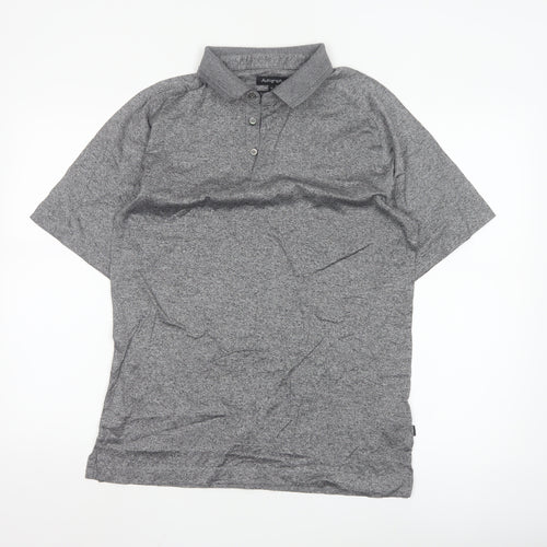 Marks and Spencer Autograph Men’s Grey Supima Cotton Polo Shirt Size M