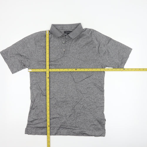Marks and Spencer Autograph Men’s Grey Supima Cotton Polo Shirt Size M