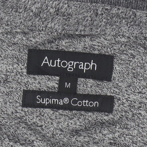 Marks and Spencer Autograph Men’s Grey Supima Cotton Polo Shirt Size M
