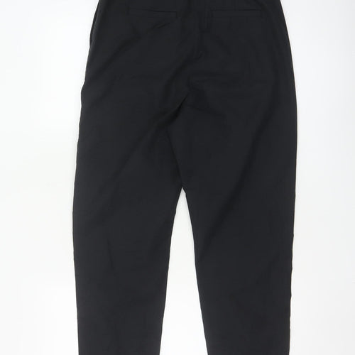 Marks and Spencer Women's Black Chino Trousers Size 10 Short