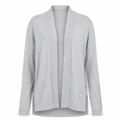 Gap Women's Grey V-Neck Open Knit Long Sleeve Cardigan Size S