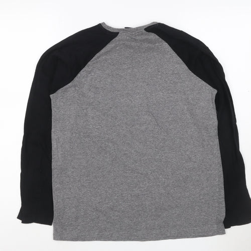 Call of Duty Men’s Grey Long Sleeve Graphic T-Shirt Size S