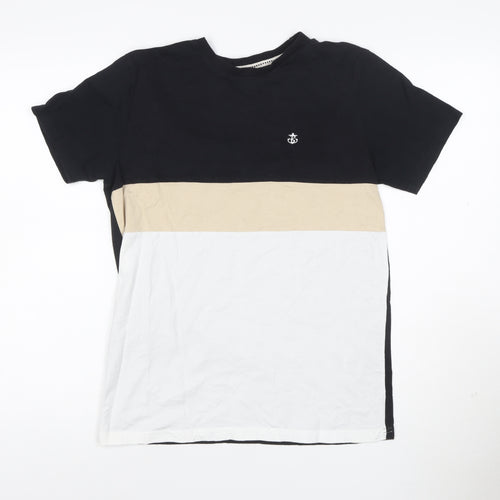 Blakeley Clothing Co. Men's Multicoloured Crew Neck Cotton T-Shirt Size S