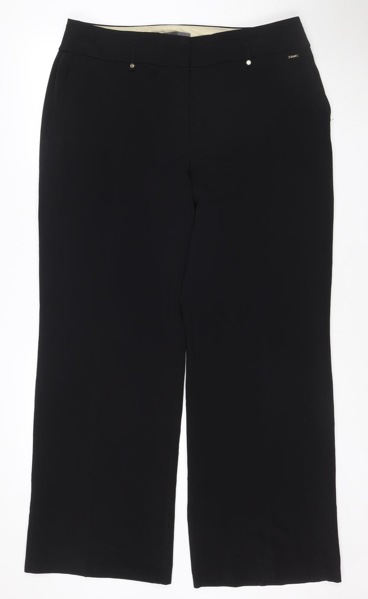 Marks and Spencer Women's Black Size 16 Dress Pants