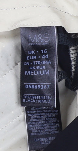 Marks and Spencer Women's Black Size 16 Dress Pants