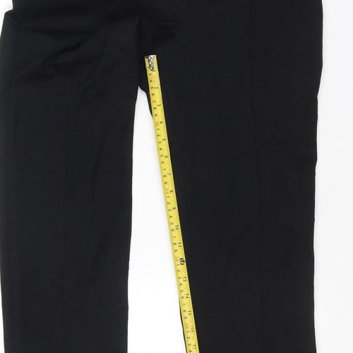 Marks and Spencer Womens Black Size 10 Slim Leg Trousers