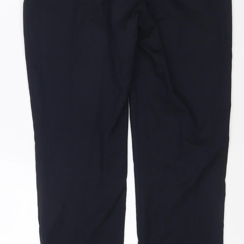 H&M Women’s Black Straight Leg Dress Pants Size 10 Formal Work Trousers