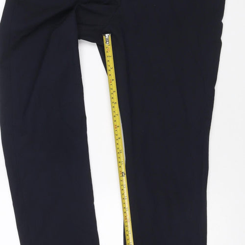 H&M Women’s Black Straight Leg Dress Pants Size 10 Formal Work Trousers