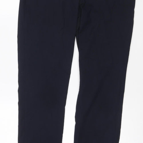 H&M Women’s Black Straight Leg Dress Pants Size 10 Formal Work Trousers