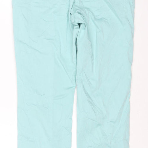 Marks and Spencer Women Green Size 10 Short Straight Stretch Jeans