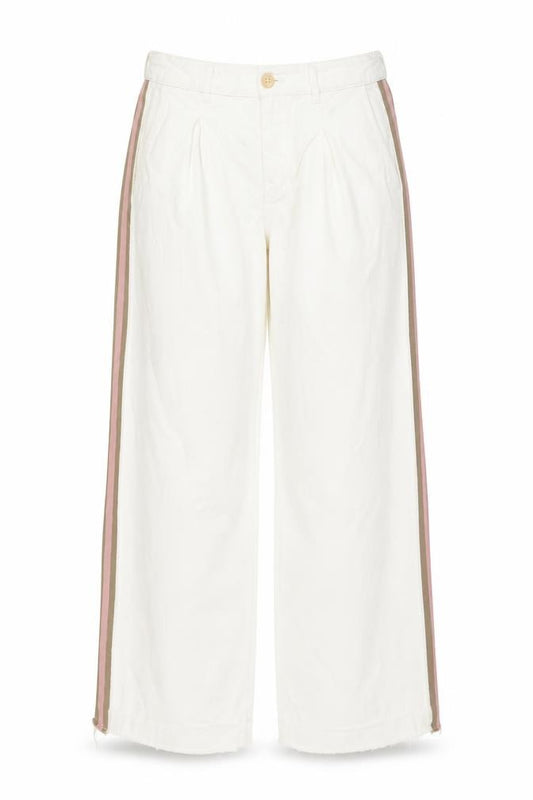 Zara Basic Women White Wide-Leg Denim Jeans Size 10