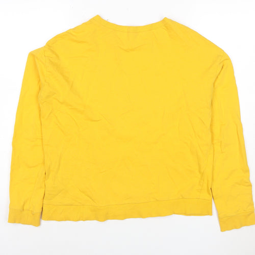H&M Women's Yellow Toronto Bears Cotton Pullover Sweatshirt M